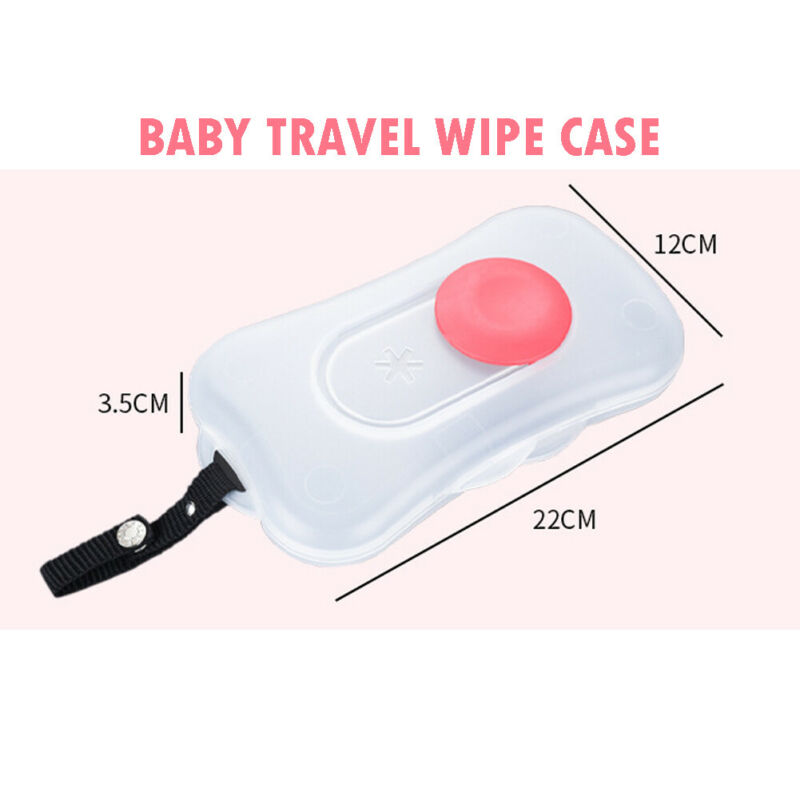 Portable Wet Wipes Storage Box for Baby Kids Travel Wipe Case Storage Paper Dispenser Holder