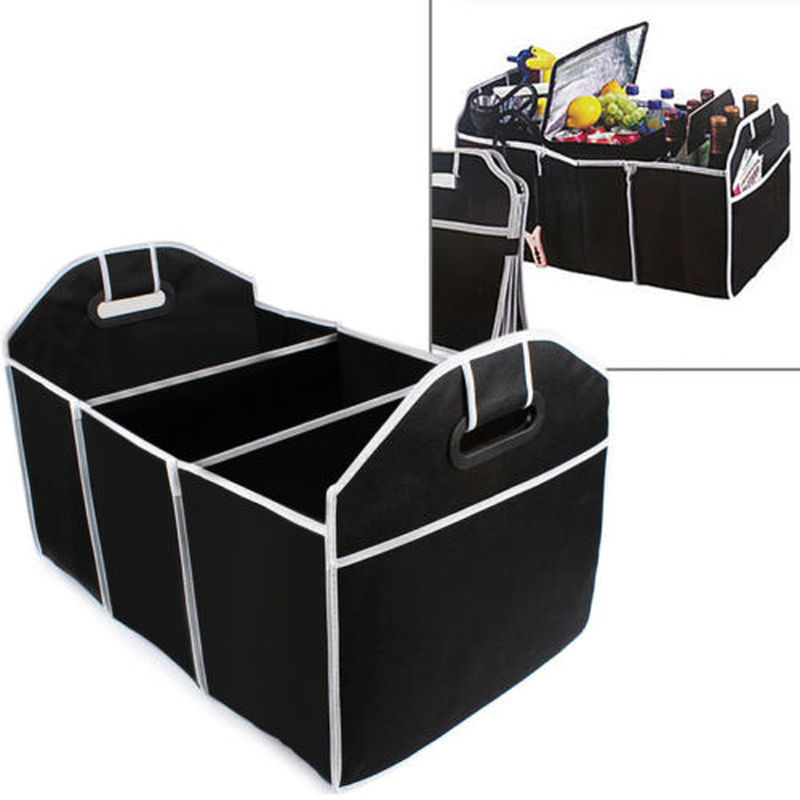 Auto Accessories Car Organizer Trunk Folding Collapsible Storage Bag Cargo Container Bags Box Car Stowing Tidying Interior Parts