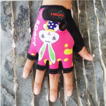MOGEBIKE Gloves Half Finger Breathable Outdoor MTB Road Bike Bicycle Gloves Kids Sport Gloves Mitten for Children Boys Girls
