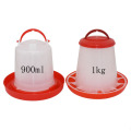 1 Kg Chicken Drinker and Feeder Chicken coop feeding Supplies Poultry Automatic Drinking Fountains Farm Animal Feeder