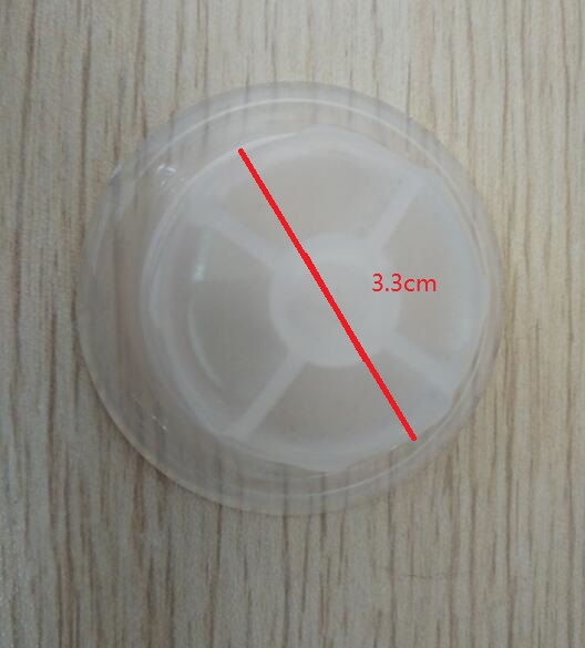 transparent white fan fixing screw 8mm table fan parts