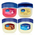 4PCS New Lip Makeup Care Vaseline Lip Therapy Petroleum Jelly Lip Balm Original Cocoa Brulee 7g 0.25 Oz