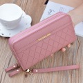 Long Women's Wallet Female Purses Tassel Coin Purse Card Holder Wallets Female Pu Leather Clutch Money Bag Pu Leather Wallet