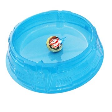 New Spinning Tops Stadium Battle Attack Top Plate Transparent Blue Combat Arena For Beylad