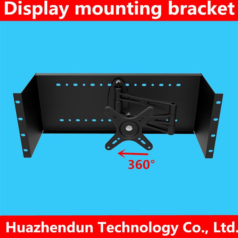 19 inch cabinet Network cabinet display mounting bracket Telescopic Arm of Industrial Monitor LED Display Universal adjustments