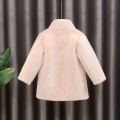 Fashion Baby Girl Winter Jacket Faux Fur Thick Toddler Teen Child Warm Coat Wool Baby Outwear High Quality Girl Clothes 3-14Y