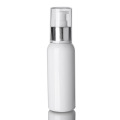 1pcs White PET Plastic Bottle Alumina Full Cover Spray Emulsion Bottle Travel Packaging Empty Bottle 100ml
