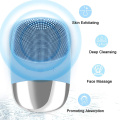 USB Electric Facial Cleansing Brush Skin Massager Silicone Sonic Vibration Face Cleaner Deep Pore Cleaning Face Cleansing Brush