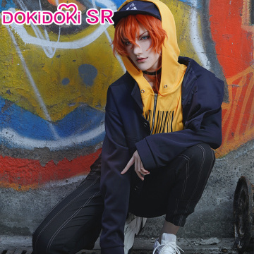 DokiDoki-SR Anime Bungo Stray Dogs Cosplay Nakahara Chuya Costume Men Doujin Nakahara Chuya Cosplay Costume Bungo Stray Dogs