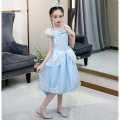 Snow Girls Dress Princess Costume Halloween Carnival Children Dress up Kids Elsa Dresses for Girls Clothing Size 4-10 Years