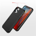 Shockproof Armor Anti-fall Case For iPhone 12 mini 11 Pro max x xr xsmax 5s 5se 6 7 8 Plus Card Slot PU Silicon Mobile Phone Bag