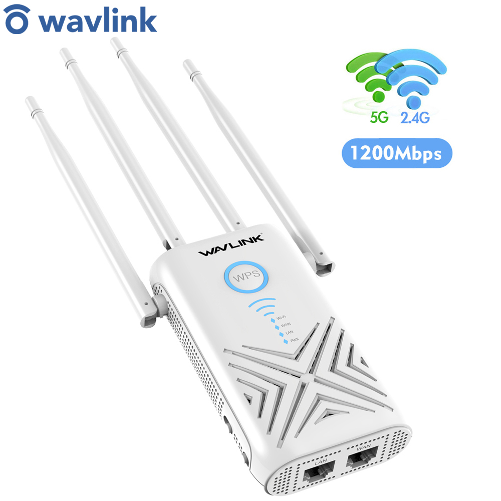 Wavlink Wireless High Power 2.4 5Ghz 1200Mbps Wi-fi Router/Repeater/Access Point WiFi Range Extender Wifi Booster Repetidor Wifi