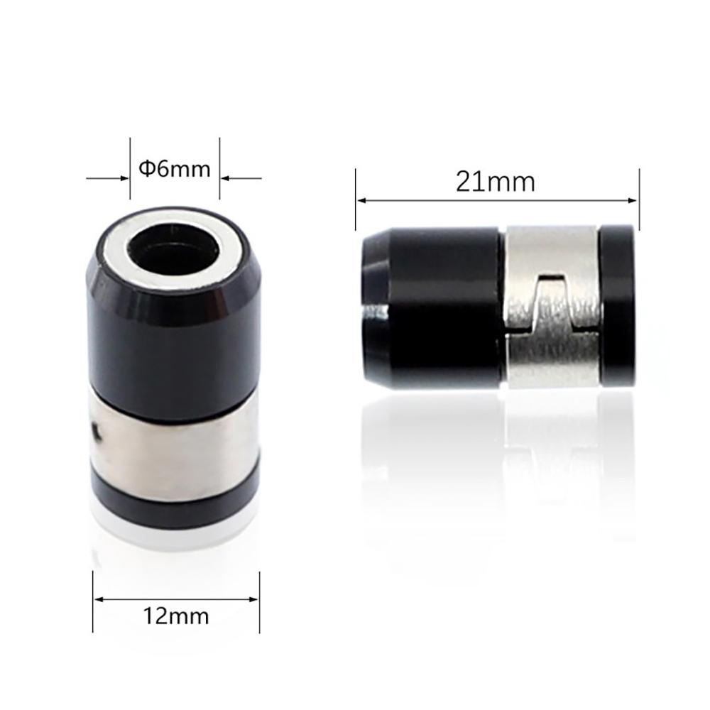 Bit Magnetizer Ring Removable Magnetic Driver For 1/4" 6.35mm Hex Screwdriver Electric Screwdriver Bit QE