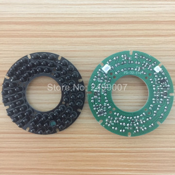 850nm visible LED Board 72pcs IR Light lamp for cctv camera Lightning night vision CCTV accessories