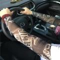 Summer Cycling Arm Sleeves Bicycle Accessories Outdoor Riding Driving Sunscreen Long Finger Ice Silk Cool Arm Sleeves