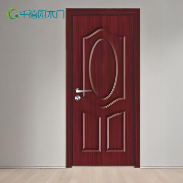 Indoor gatehouse door made of solid wood