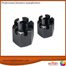brightfastener high quality top selling DIN935 slotted nuts