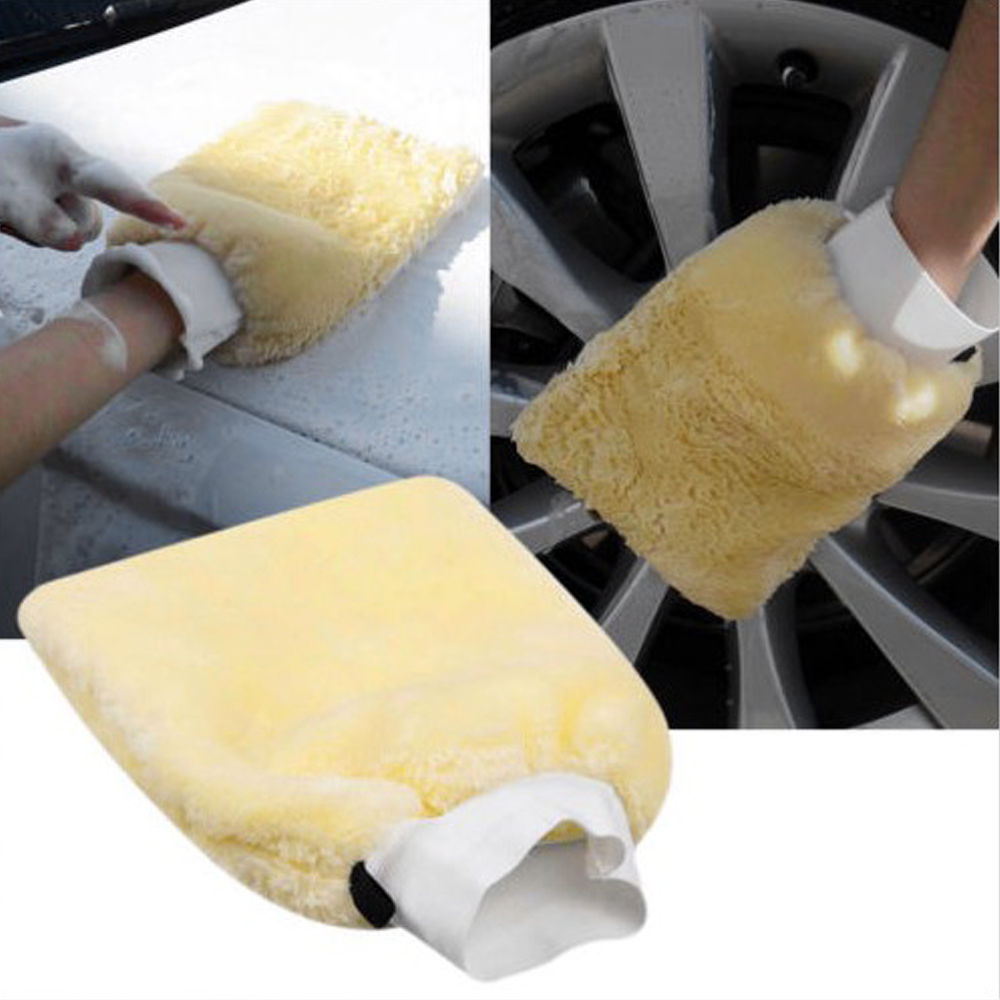 Microfiber Plush Car Cleaning Gloves Detailing Soft Wash Mitten Washing Glove Cleaning Tools Hot Sale Household Cleaning Tools