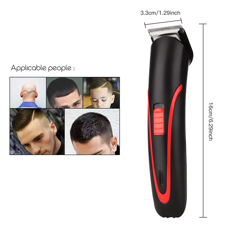 Portable Electric Hair Trimmer for Men High Performance Cutting Machine Low Noise Rechargeable Hair Clipper Styling Tools 42