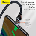 Baseus Cable USB Type C 5A for Xiaomi mi Samsung Huawei Note Type C USB Wire Quick Charger Cable Fast Charging Cord for iPad Pro