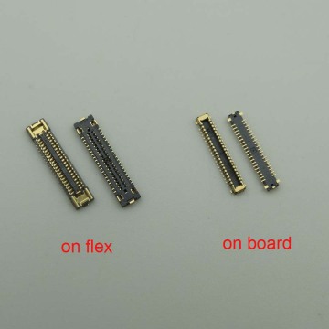 10pcs LCD FPC Screen Display Connector For samsung galaxy A30 A305 A40 A405 A50 A505 A50S A507 On Flex on mother board 40pin