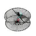 6/8/12/16 Holes Folded Portable Hexagon Fishing Net Crayfish Fish Automatic Trap Shrimp Carp Catcher Cages Mesh Nets CrabTrap