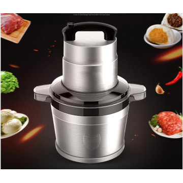 6L Stainless Steel Meat Grinder Chopper Automatic Electric Mincing Machine High-quality Household or Commercial Food Processor