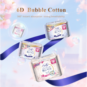 Super absorbent sanitary napkins