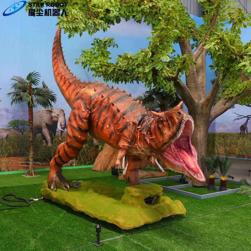 Outdoor Animatronic Dinosaur Model