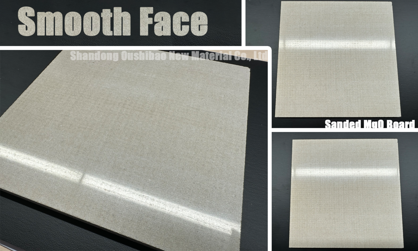 Sanded MgO Board Front Surface