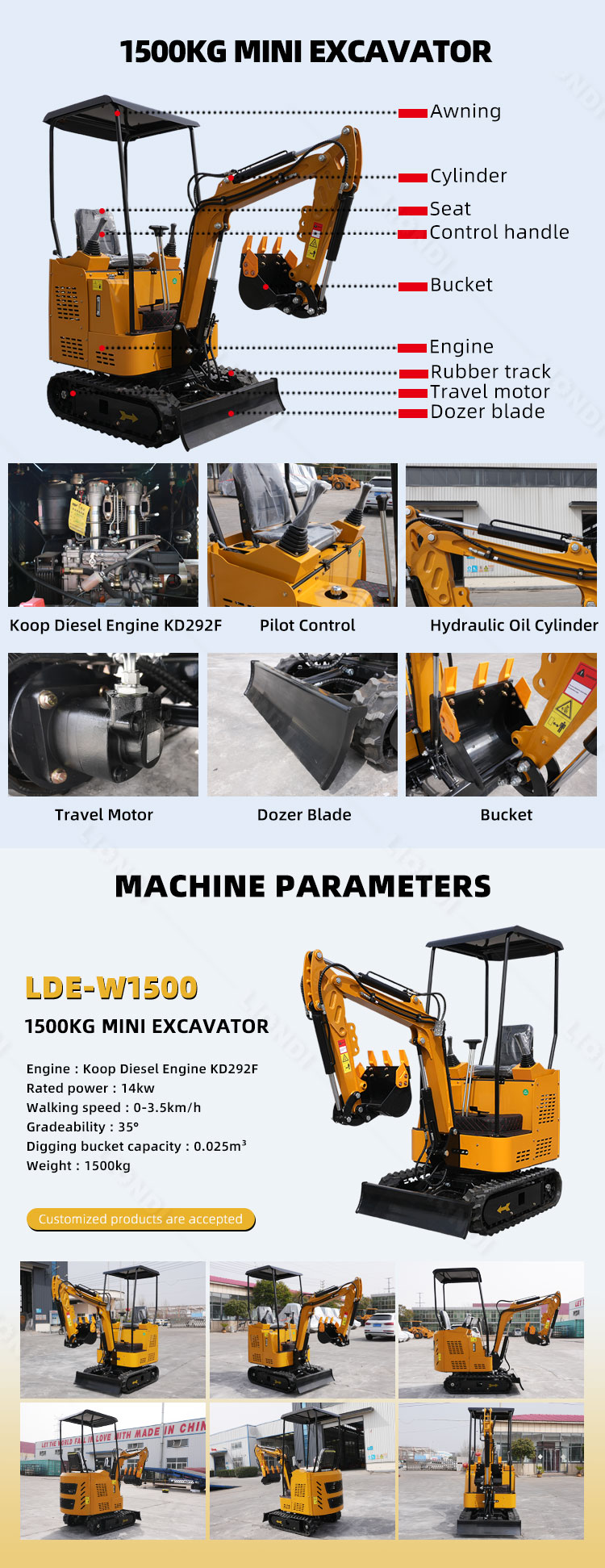 Small Crawler Excavator