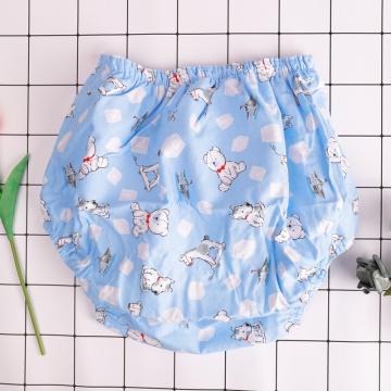 Free Shipping FUUBUU2209-Bear-L Waterproof pants/Adult Diaper/incontinence pants /Pocket diapers/Adult baby ABDL