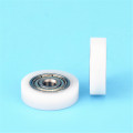 1 pcs 3*14*4mm wrapped plastic bearing pulley 623ZZ inner hole 3mm plane roller plastic wheel POM