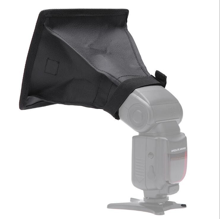 New Flash Diffuser Reflector Softbox Professional Mini Photo Diffuser Round Square Soft Light Box for Canon Nikon Sony Camera