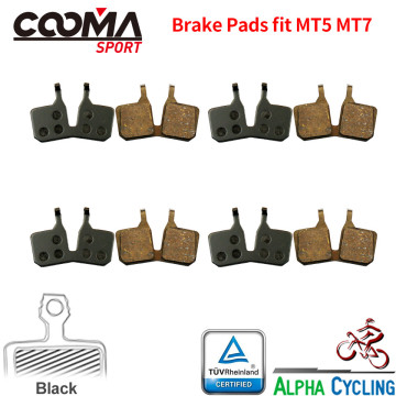 Bicycle Disc Brake Pads For Magura MT5 MT7 Hydraulic Disc Brake, 1 Pairs for 2 Calipers, Black Class
