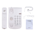 Lock Wall Portable Corded Telephone Phone Pause/ Redial/ Flash/ Mute Mechanical Mountable Base Handset for House Hotel