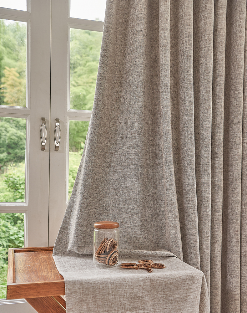 Plain Dyed 100% Blackout Curtains
