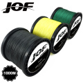 JOF 100M 300M 500M 1000M Strands 22-88LB PE Braided Fishing Wire Multifilament Super Strong Fishing Line Japan Multicoloth