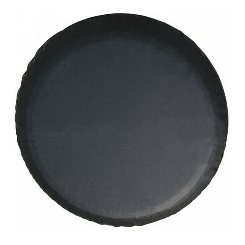 Universal Black Heavy PVC Leather Car Spare Tire Cover For 14 15 16 17 inch