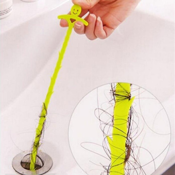 Hair Drain Sewer Dredge Device Sink Cleaning Hook Bathroom Floor Small Tools Creative Home Sewer Toilet Sink Bathtub