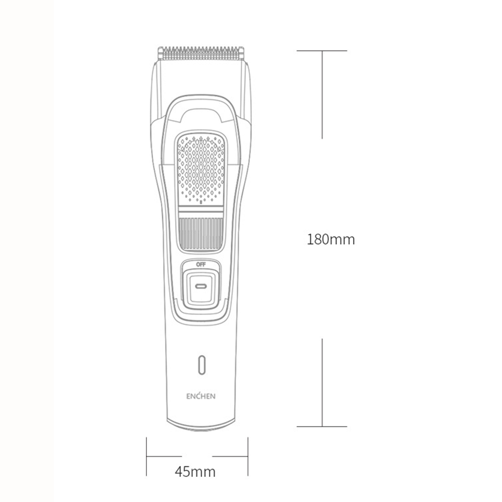 NEW ENCHEN Sharp 3S Men's Electric Hair Clipper USB Rechargeable Professional Hair Trimmer Hair Cutter for Men Adult Razor