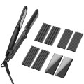 4 In 1 Multifunction Straight Curly Hair Perm Crimper Curlers Roller Corrugated Hair Straightener Flat Iron Large To Small Waver