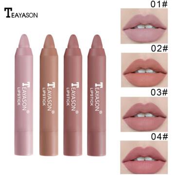 4/3pcs Velvet Matte Lipsticks Set Moisturizing Waterproof Lip Liner Long Lasting Sexy Nude Matte Pigments Lipstick Makeup TSLM2