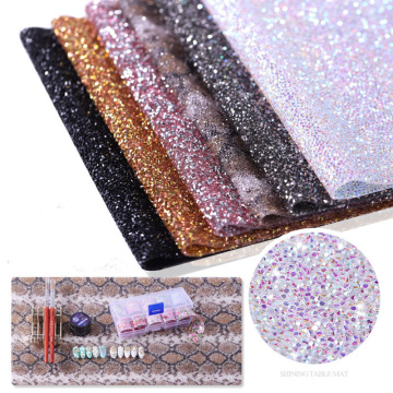 12 Types Diamond Nail Art Table Mat Shining Hand Rests Salon Practice Cussion Pillow Washable Pad Manicure Nail Art Table Tools