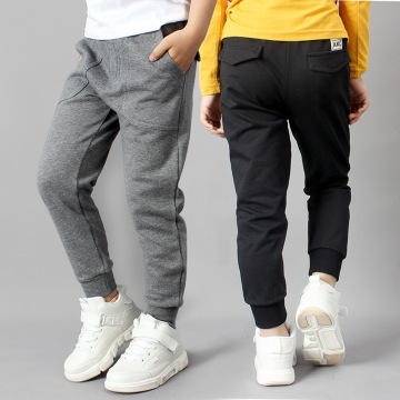 Kids Boys Pants 2020 Spring/Autumn School Children Terry Cotton Casual Trousers Pants For Teen Boys 6 8 10 12 14 Years TX162