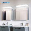 LUCKYELD Modern Bathroom Lamp Waterproof Led Mirror Light 9W 12W AC 85-265V Wall Light Fixture Vanity Light Sconce Led Wall Lamp