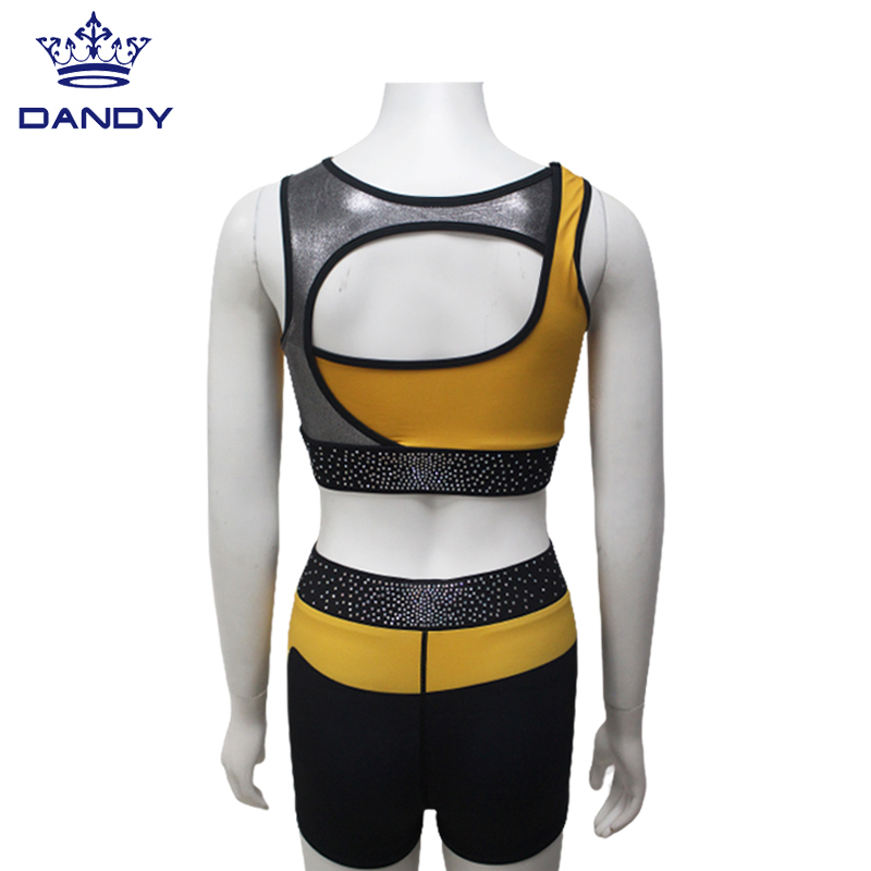 Yellow Cheer Uniform 4
