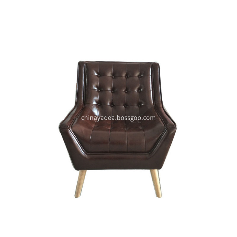 Leather Designer Armchair