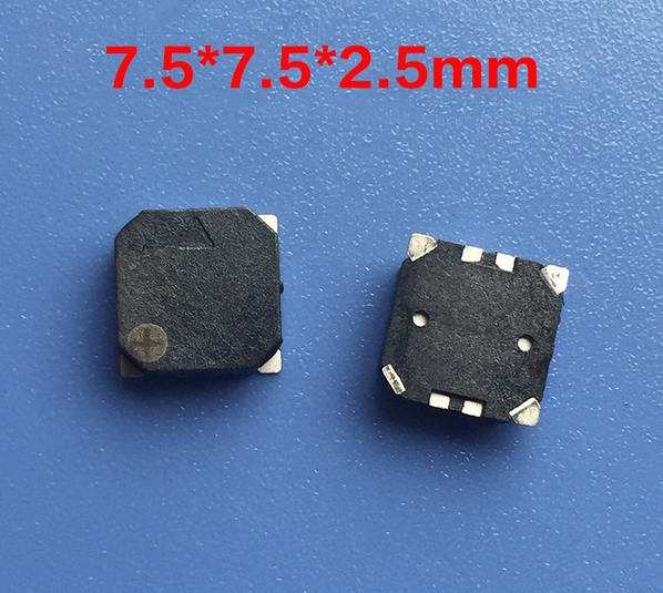 Acoustic Components SMD Buzzer 7525 3V 7.5*7.5*2.5mm