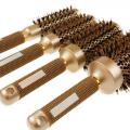 1 Pcs Round Hair Comb Ceramic Iron Round Comb Magic Hairdressing Curling Brushes Hairbrush Hair Styling Salon Tool